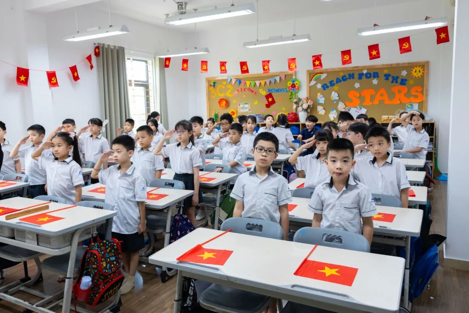 Học viên lớp luyện thi